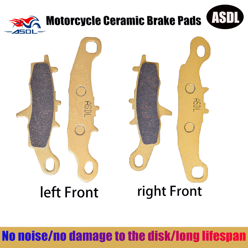 Carbon Ceramic Motorcycle Brake Rotor - Pastilhas de freio dianteiro para motocicleta,