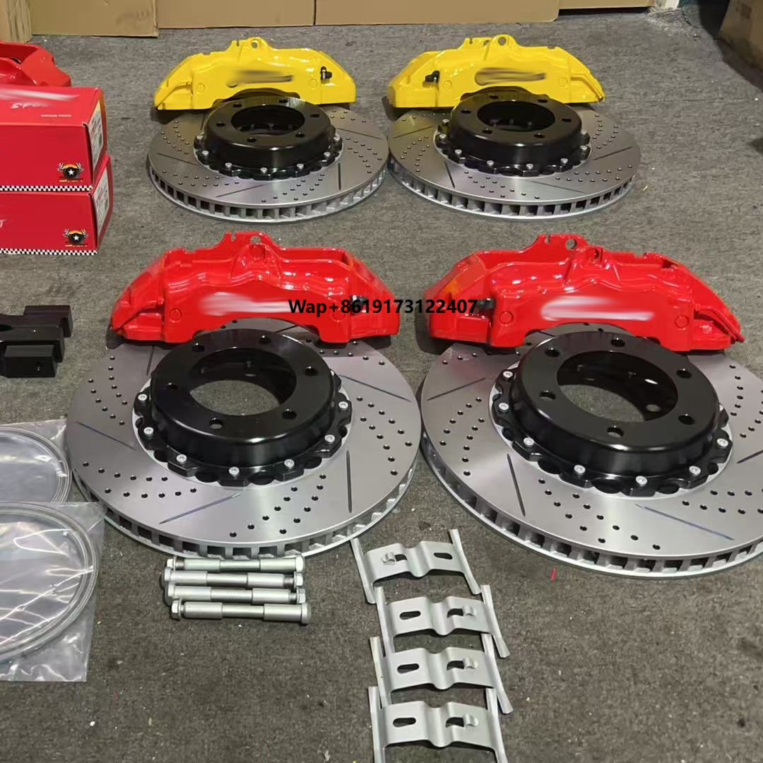 Forged Front Brake Caliper 4 Piston - Novo Conjunto de Pinças de Freio