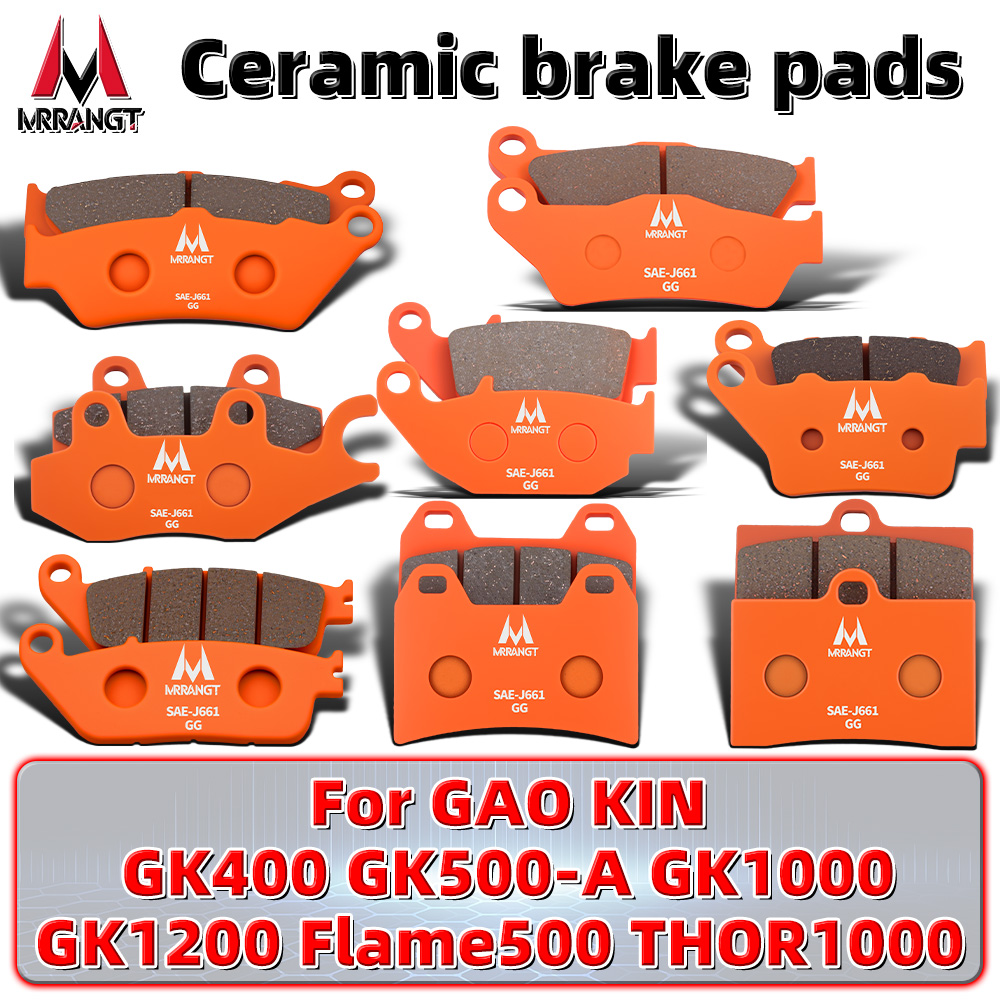 Carbon Ceramic Motorcycle Brake Rotor - MRRANGT Kit de pastilhas de freio
