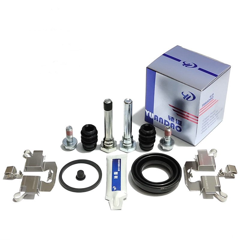 Front Rear Brake Caliper Bracket Kit - Parafuso do pino do guia do