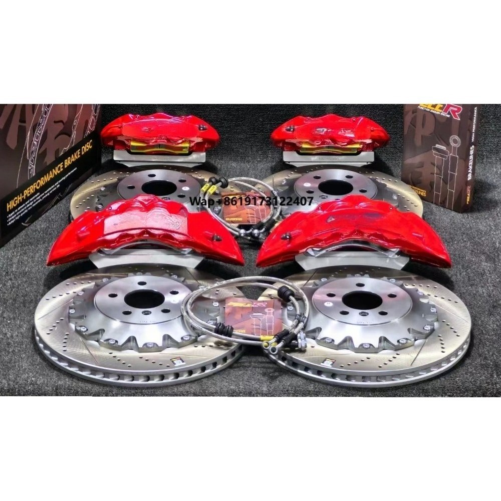 Forged Front Brake Caliper 4 Piston - Kit de Caliper de Freio FECCR