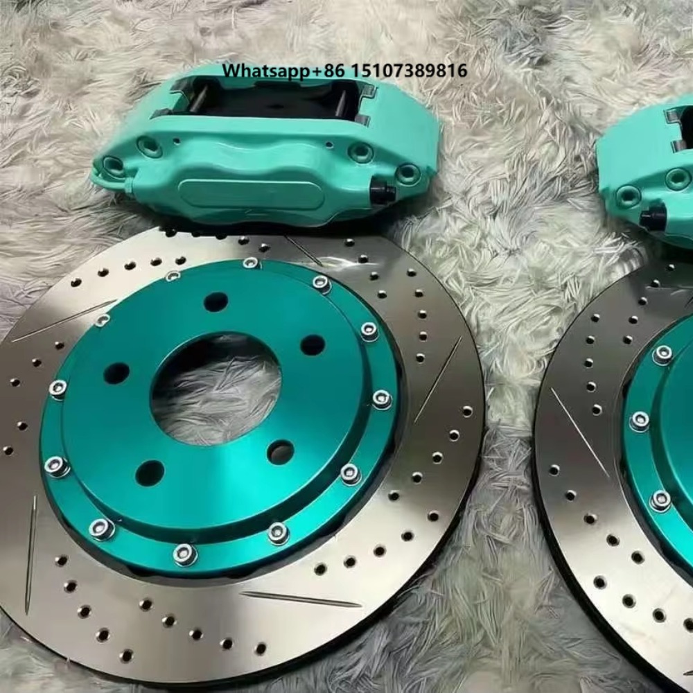 Forged Front Brake Caliper 4 Piston - Novos Kits de Freio de Corrida