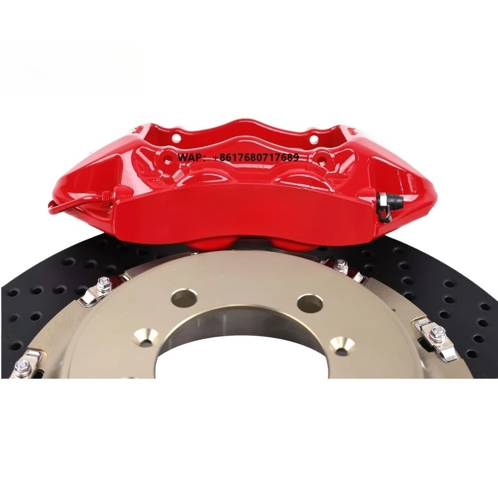 Forged Front Brake Caliper 4 Piston - Novo Kit de Freio de Corrida