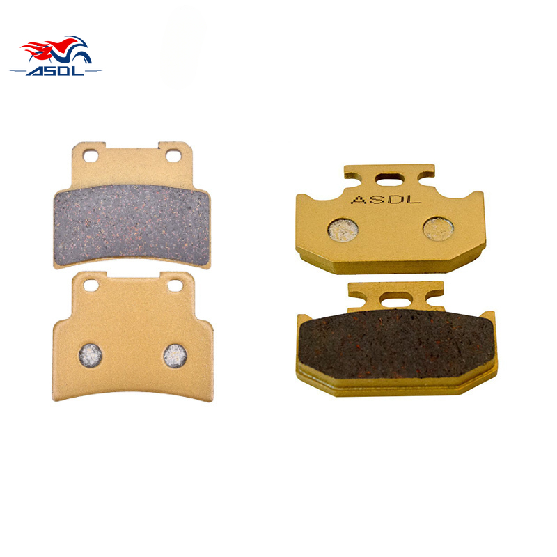 Carbon Ceramic Motorcycle Brake Rotor - Conjunto de pastilhas de freio dianteiro