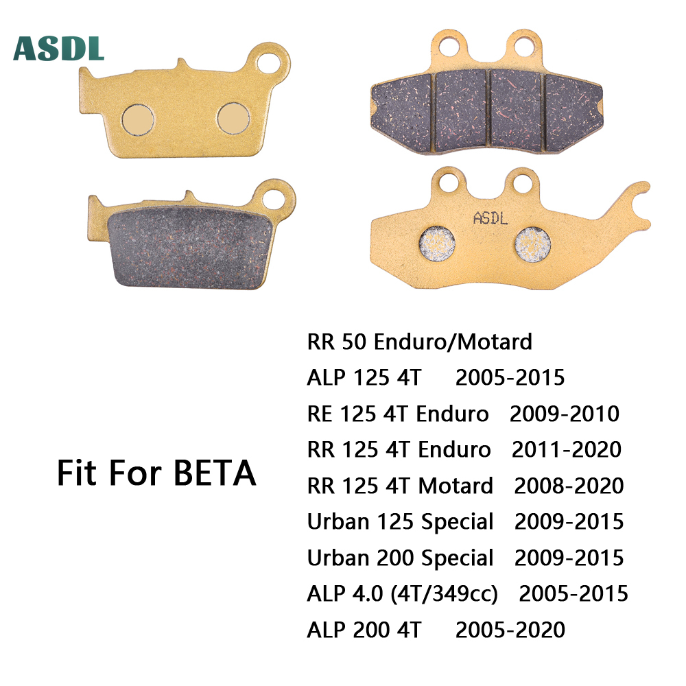 Carbon Ceramic Motorcycle Brake Rotor - Motocicleta dianteiro e traseiro Pastilhas de
