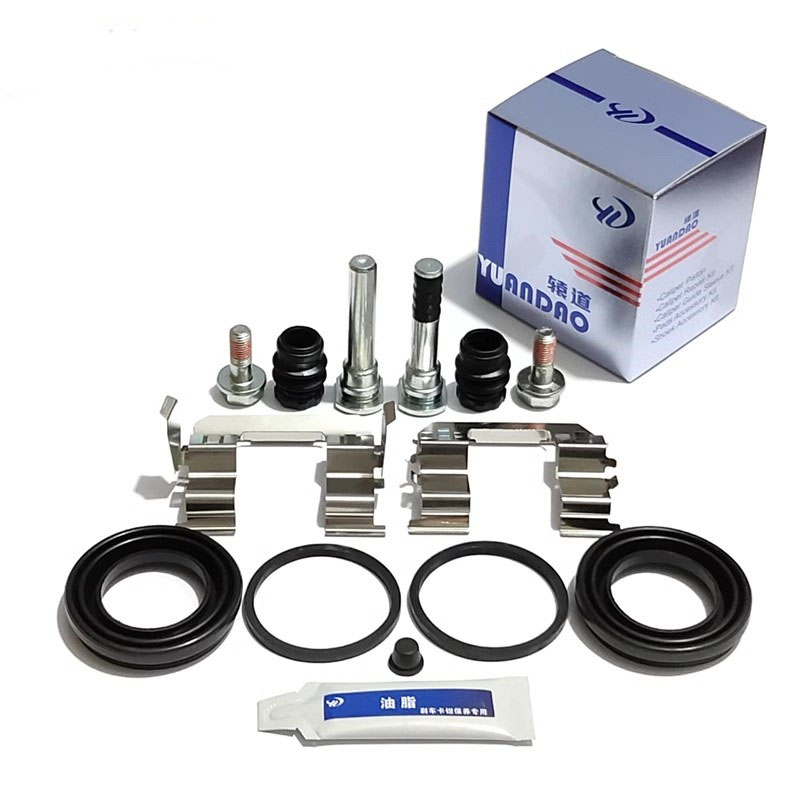 Front Rear Brake Caliper Bracket Kit - Parafuso Guia do Suporte da Pinça