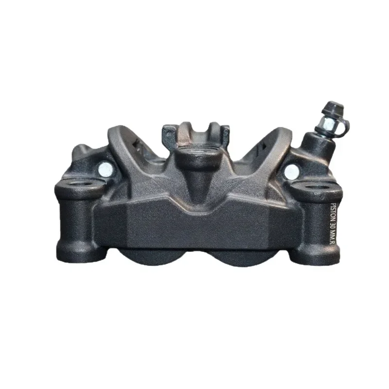 Forged Front Brake Caliper 4 Piston - Pinça de Freio Forjada Transparente Assimétrica