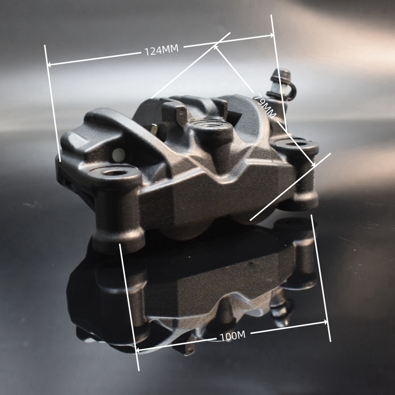 Pinça de freio forjada nissin  - Forged Front Brake Caliper 4 Piston avaliação e preço