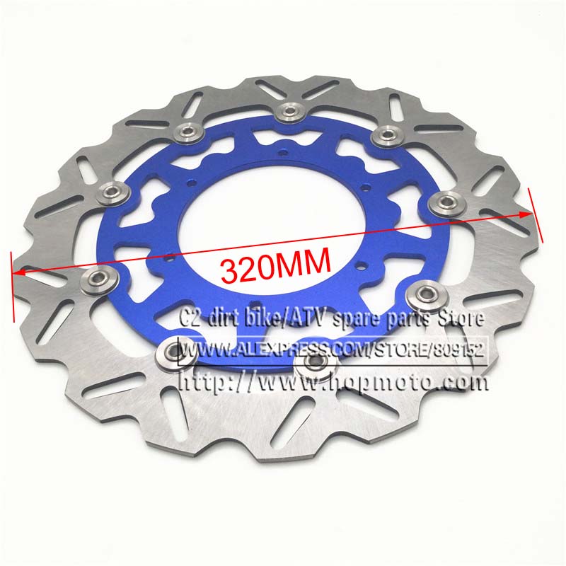 Oversize dianteiro flutuante d - Floating Brake Disc 320Mm Supermoto avaliação e preço