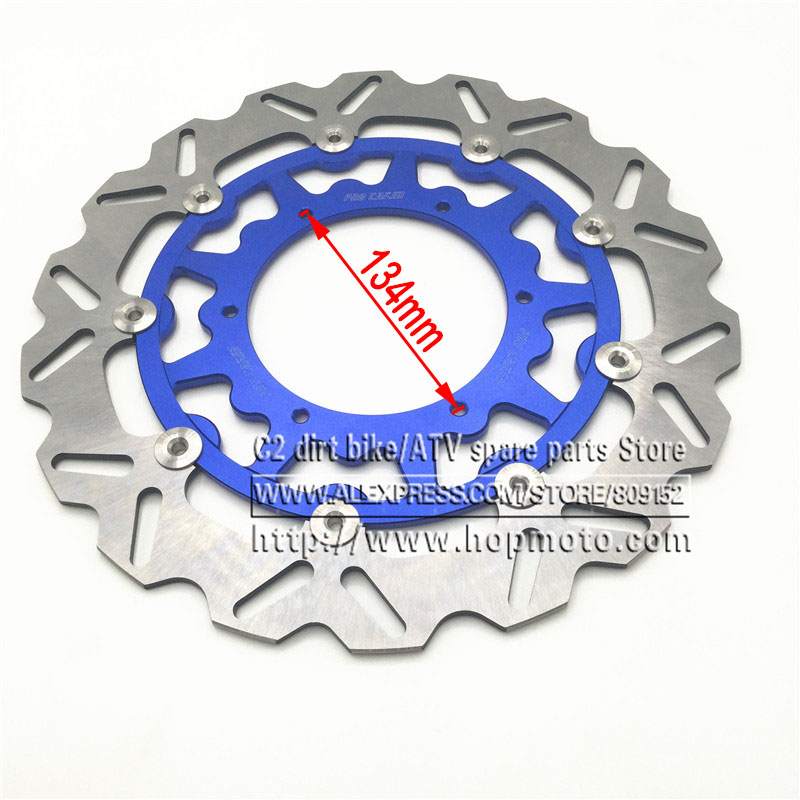 Oversize dianteiro flutuante d - Floating Brake Disc 320Mm Supermoto avaliação e preço