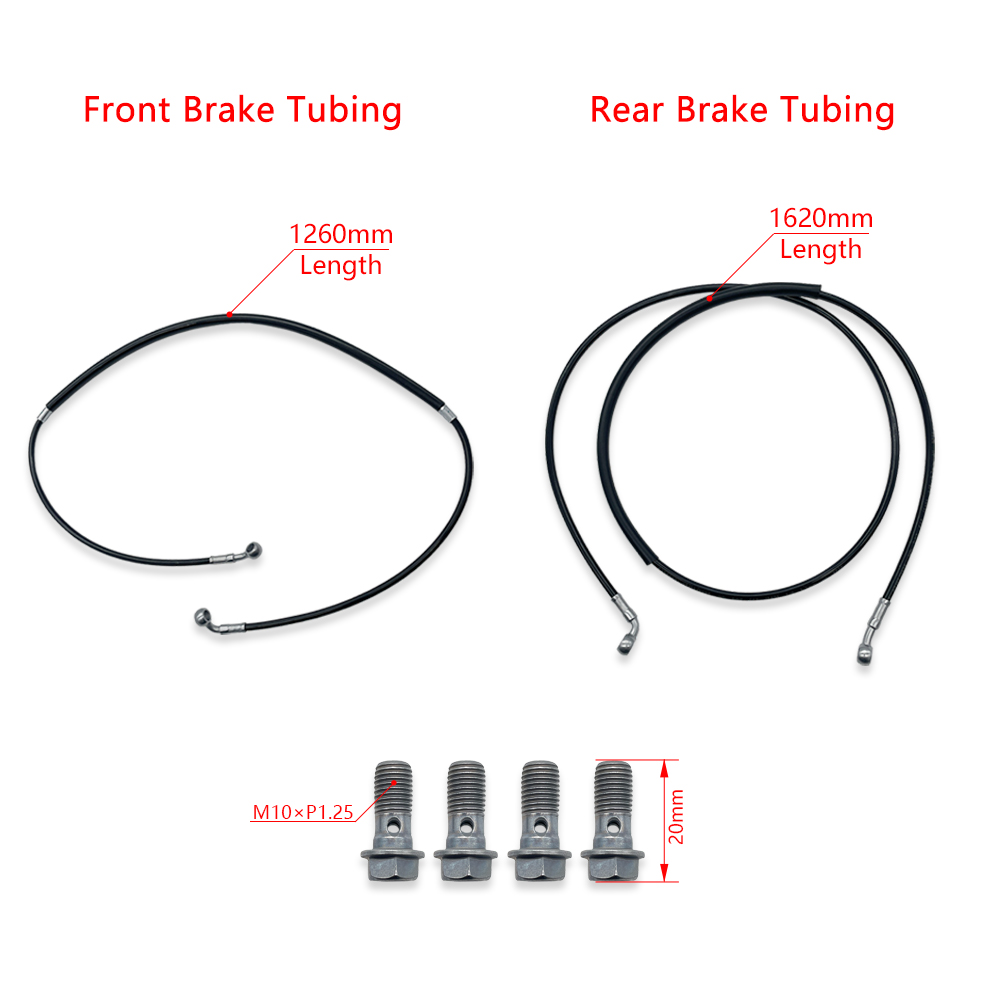 Conjunto de freio hidráulico d - Front Rear Brake Caliper Bracket Kit avaliação e preço